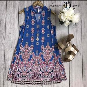 Sleeveless Keyhole Dress